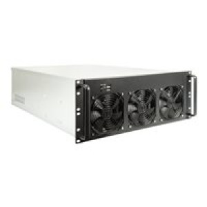 INTERTECH Mining-Rack 4F28 4HE 6 x 120mm Lüfter 2X2.0 USB retail 