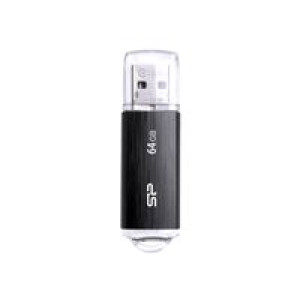  SILICON POWER memory USB Ultima U02 4GB USB 2.0 Black  