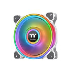  THERMALTAKE Riing Quad 12 RGB PWM wh 120x120x25mm | Single Pack (no controller) Gehäuse kühler 