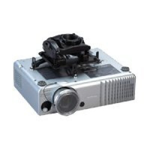 CHIEF RPMAU universal Deckenhalterung mit Q-Lock (A Version), schwarz 
