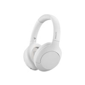 PHILIPS TAH8506WT/00 Over Ear Kopfhörer Bluetooth ANC - weiß USB-C 