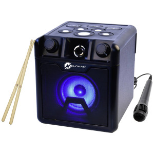 N-GEAR Bluetooth Speaker Drum Block 420 Mik/Drumsticks schwa 