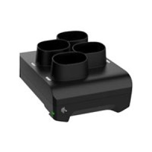 ZEBRA 4-Slot Battery ShareCradle - Batterieladegerät - schwarz - für P/N: BTRY-CS60EAB0E-04, BTRY-CS 