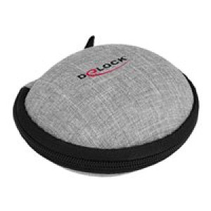 DELOCK Kopfhörer Schutztasche für In-Ear Kopfhörer 
