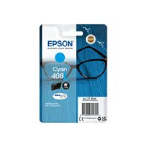 EPSON Ink/Singlepack Cyan 408L DURABrite Ultra 
