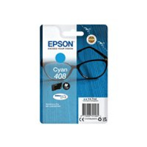 EPSON Ink/Singlepack Cyan 408 DURABrite Ultra 
