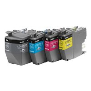 BROTHER Black Cyan Magenta and Yellow Ink Cartridges Multipack Each cartridge prints up to 1500 page 