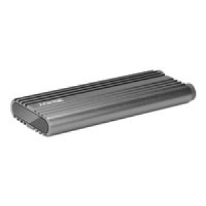 LINDY - Speichergehäuse - M.2 - M.2 NVMe Card - USB 3.2 (Gen 2x2) - Silber 
