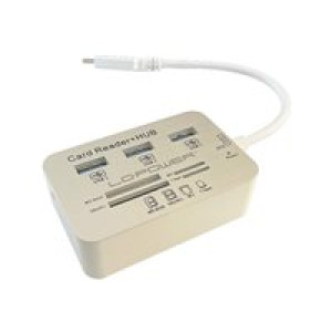 LC-POWER LC Power LC-HUB-C-CR - Hub - 3 x SuperSpeed USB 3.0 - Desktop 