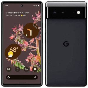 GOOGLE Pixel 6 Dual-SIM Smartphone 128 GB 6.4 Zoll (16.3 cm) Dual-SIM Android? 12 Schwarz 