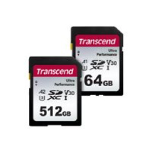  TRANSCEND 64GB SD Card UHS-I U3 A1 Ultra Performance  