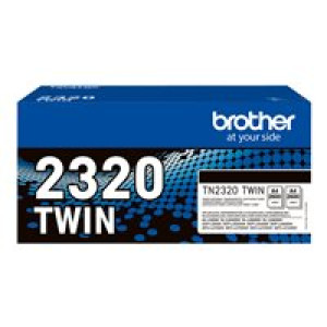 BROTHER Toner/TN2320TWIN Black 2x2600p 