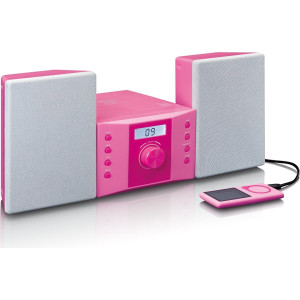 LENCO MC-013PK - Digital - FM - Spieler - CD,CD-R,CD-RW - Abspielen/Pause - Skip down - Skip up - St 