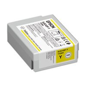 EPSON SJIC42P-Y Ink cartridge for ColorWorks C4000e Yellow 