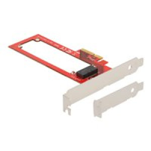 DELOCK PCI Express x4 Karte zu 1x EDSFF E1.S Slot - Low Profile Formfaktor 