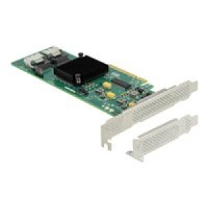 DELOCK 8 Port SATA PCI Express x8 Karte mit Anschlusskabel 