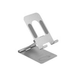 DELOCK Smartphone Standhalterung verstellbar Aluminium 122g 