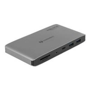 DELOCK Thunderbolt 3 Dockingstation 8K - Dual DisplayPort/USB/LAN/SD/Audio/PD 3.0 