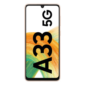 Smartphone SAMSUNG Galaxy A33 5G 16,21cm 6,4Zoll 6GB 128GB Awesome Peach Kaufen 