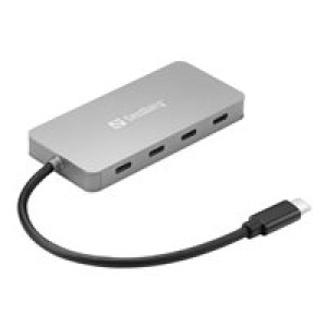 SANDBERG USB-C to 4 x USB-C Hub 