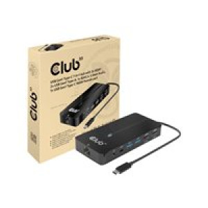 CLUB3D USB-7-in1-HUB USB-C > 2xHDMI/2xUSB/RJ45/USB-C 100W retail 
