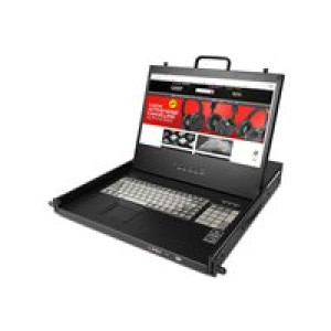  LINDY HDMI, DP & VGA KVM LCD 17" Full HD Konsole  