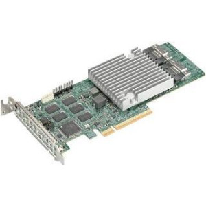 SUPERMICRO LP 16-Port SAS3 PCIe 4.0 x8 AOC-S3916L-H16IR-32DD-O 