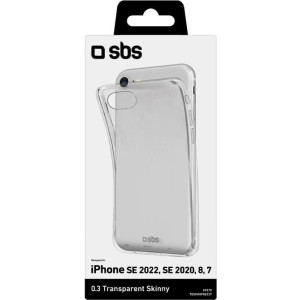 SBS Skinny cover for iPhone SE 2022/SE 2020/8/7, transparent (TESKINIPSE22T) 