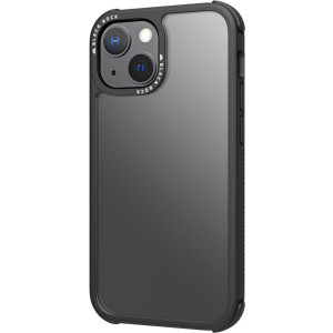 BLACK ROCK Cover Robust Transparent für Apple iPhone 13 mini, Schwarz (00217001) 