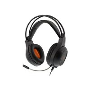 DELTACO GAMING DH210 Gaming On Ear Headset kabelgebunden Stereo Schwarz 