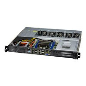 SUPERMICRO Barebone SuperServer 1U Intel Xeon D-2712T (4C/8T) 1,9 GHz SYS-110D-4C-FRAN8TP 