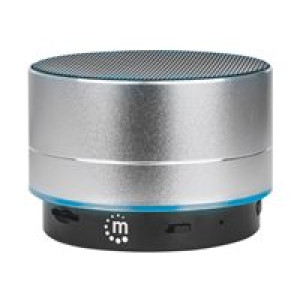 IC INTRACOM MANHATTAN Metallic LED-Bluetooth«-Lautsprecher silber 