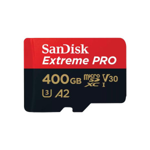  SANDISK Extreme Pro 400 GB microSDXC Speicherkarte (200 MB/s,A2,Class10,U3,V30)  