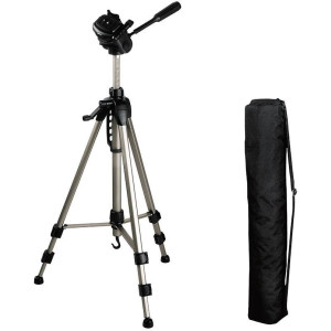 HAMA Kamerastativ Star 62 /3 Wegekopf mit Schnellkupplung belastbar bis 3,5 kg. Profilstarke 23mm v 
