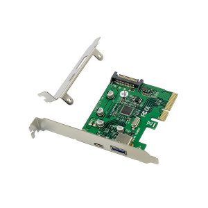 CONCEPTRONIC PCI Express Card 2 Port 1xUSBC 1XUSBA USB 3.2 