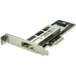 FANTEC NVMe PCIe TR-1, M.2 NVMe PCIe Adapter Karte 