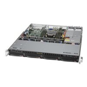 SUPERMICRO Server Geh Super Micro 1U/2x400W/4x3.5"    813MF2TQC4-R407CB 