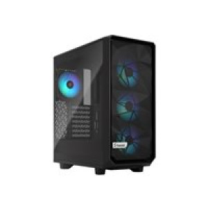 FRACTAL DESIGN Meshify 2 Compact Lite RGB Black TG 