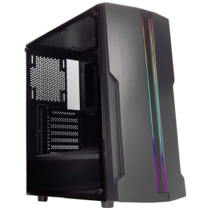 XILENCEPOWER Performance C X5 schwarz m. Fenster RGB 