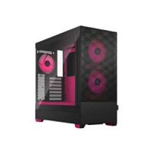 FRACTAL DESIGN Pop Air RGB Magenta Core TG Clear Tint 