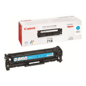 CANON 718 Cyan Cyan Tonerpatrone 