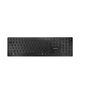  CHERRY TAS KW 9100 SLIM Wireless EU-Layout schwarz/silber Tastaturen 