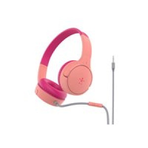 BELKIN Soundform Mini On-Ear pi. Kinder Kopfh. Kabel   AUD004btPK 