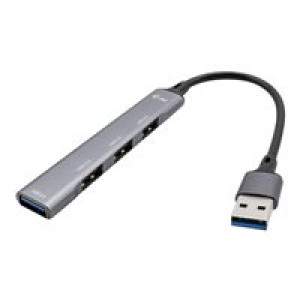 I-TEC USB 3.0 Metal HUB 1x USB 3.0 3x USB 2.0 ohne Netzteil 