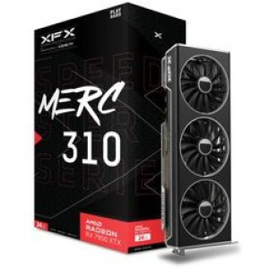  XFX RX 7900XTX Black Gaming MERC 310 24GB Grafikkarten 