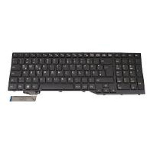  FUJITSU Tastatur DE (deutsch) schwarz/schwarz für Fujitsu LifeBook A544 Tastaturen 