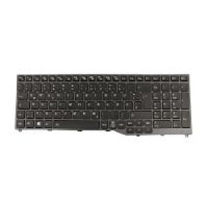  FUJITSU Tastatur DE (deutsch) schwarz/grau mit Backlight für Fujitsu Lifebook E4511 Tastaturen 