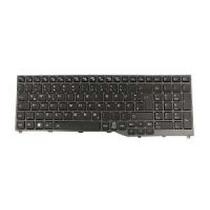  FUJITSU Tastatur DE (deutsch) schwarz/grau mit Backlight für Fujitsu LifeBook E5511 Tastaturen 