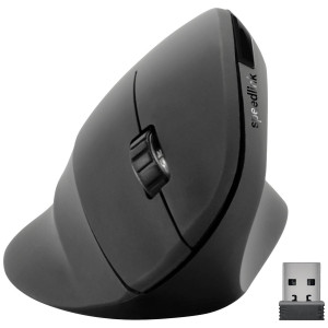  SPEED-LINK Speedlink Maus PIAVO, Ergonomie Vertikal, kabellos, schwarz retail Mäuse 
