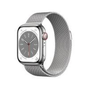 APPLE Watch S8 STS 41mm Silver (Milanese Silver)         LTE iOS 